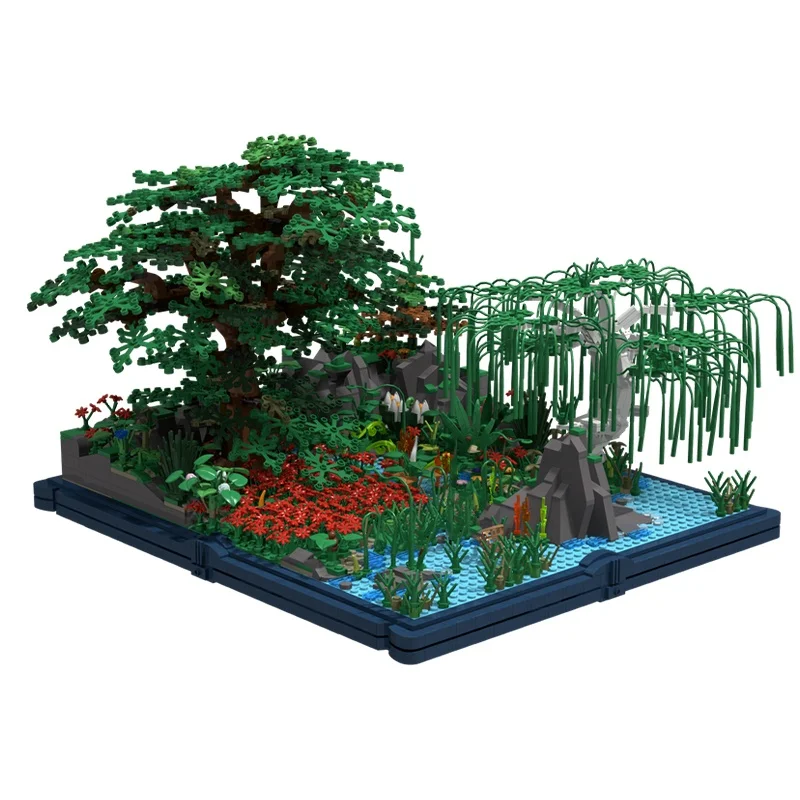 ตัวต่อ MOC Gone Fishing 3460 ชิ้น ชุดสร้างโมเดล ของขวัญคริสต์มาส ของเล่นสถาปัตยกรรม ประกอบเอง DIY ไอเดียสร้างสรรค์ ของขวัญวันเกิด