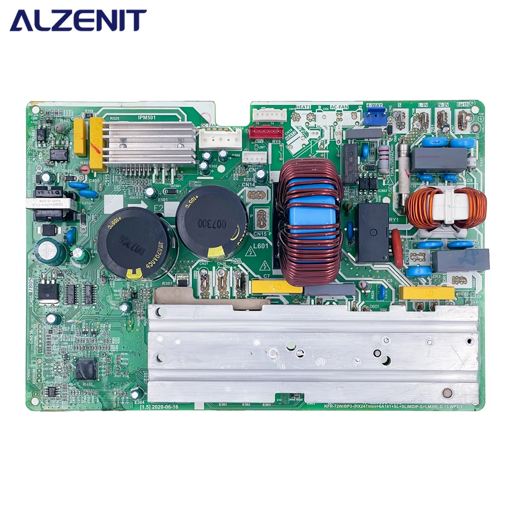 

Used For Midea Air Conditioner Control Board KFR-72W/BP3-(RX24Tmini+6A161+SL+SLIMDIP-S+LMSR).D.13.WP2-1 PCB 17122000048065