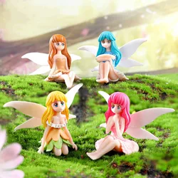 Miniature Fairy Garden Accessories, Small Fairy Figurines for Fairy Garden, Flower Pot, Home Decoration, Birthday Cake Topper