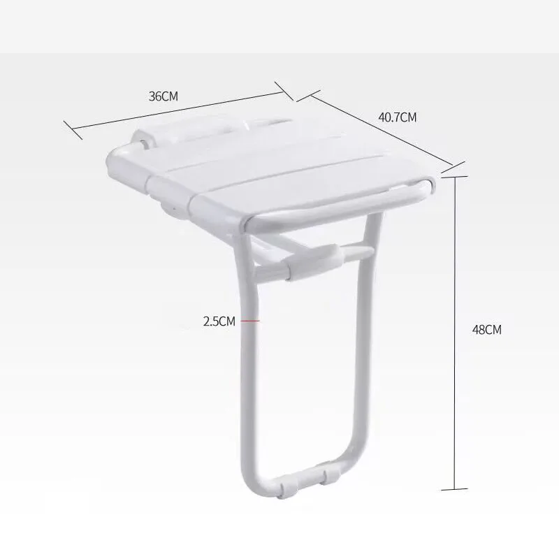 Настенный табурет для ванны из нержавеющей стали, ПВХ, пластик, настенная складная скамейка для ванной комнаты F, старий стул для душа, душ F, старое сиденье