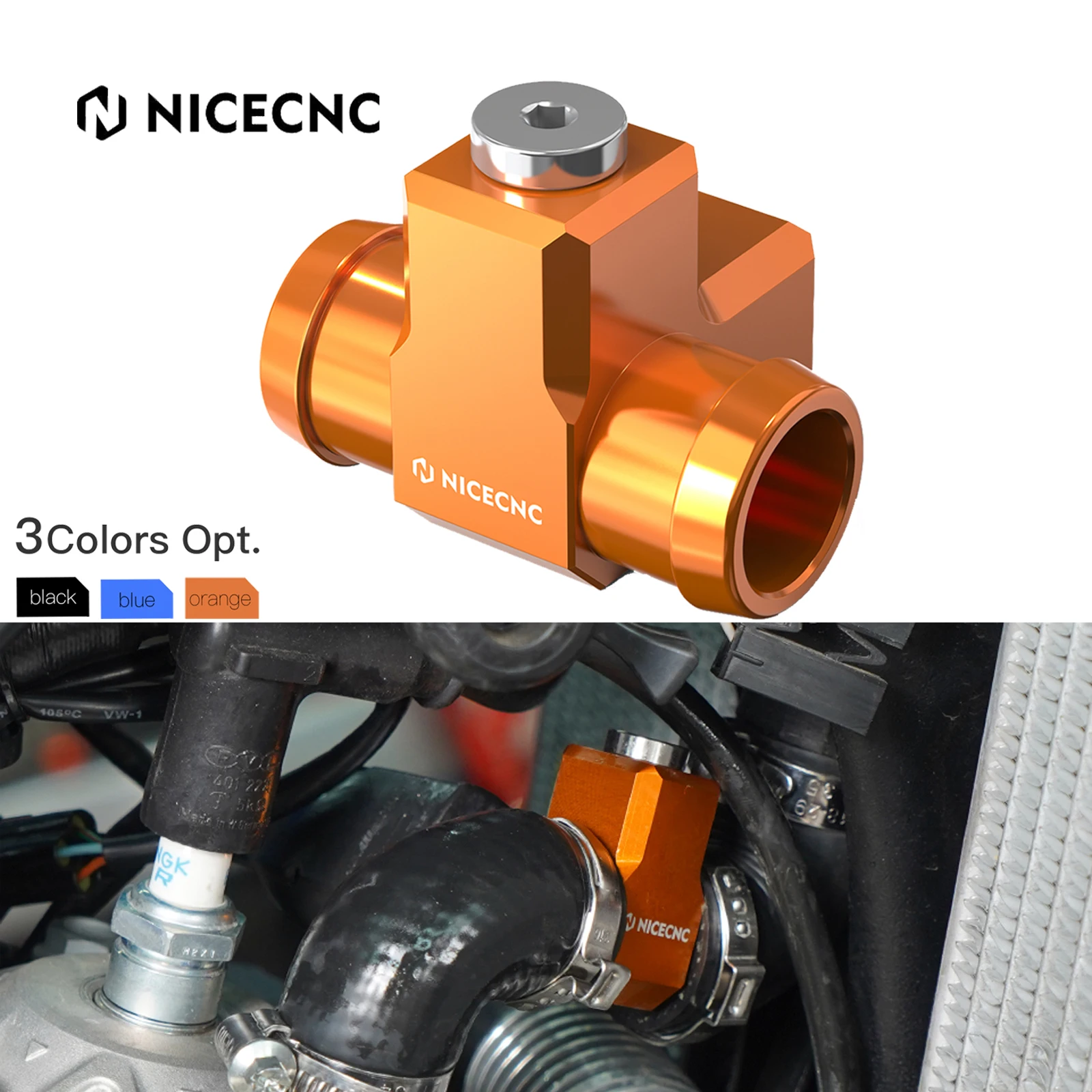 

2024 For KTM EXC 300 EXC 250 XCW 250 300 Husqvarna TE 300 TE 250 TX 300 GasGas EC 300 EC250 Temperature Sensor Adapter Connector