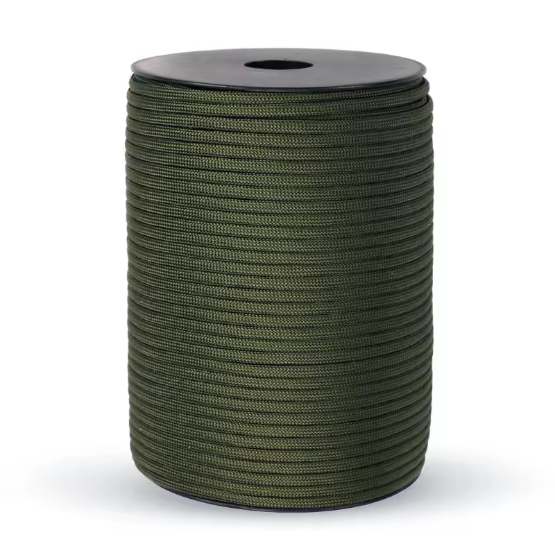 100/50M 550 Military Standard 9-Core Paracord Rope 4mm Outdoor Parachute Cord Survival Umbrella Tent Lanyard Strap Clothesline - Image 7