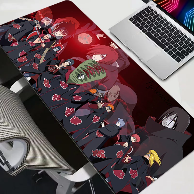 Japanese Cool Anime Mouse Pad Game 90x400 Rubber Mini Pc Keyboard Laptop Computer Speed Desk Mat Gaming Acessories Mousepad