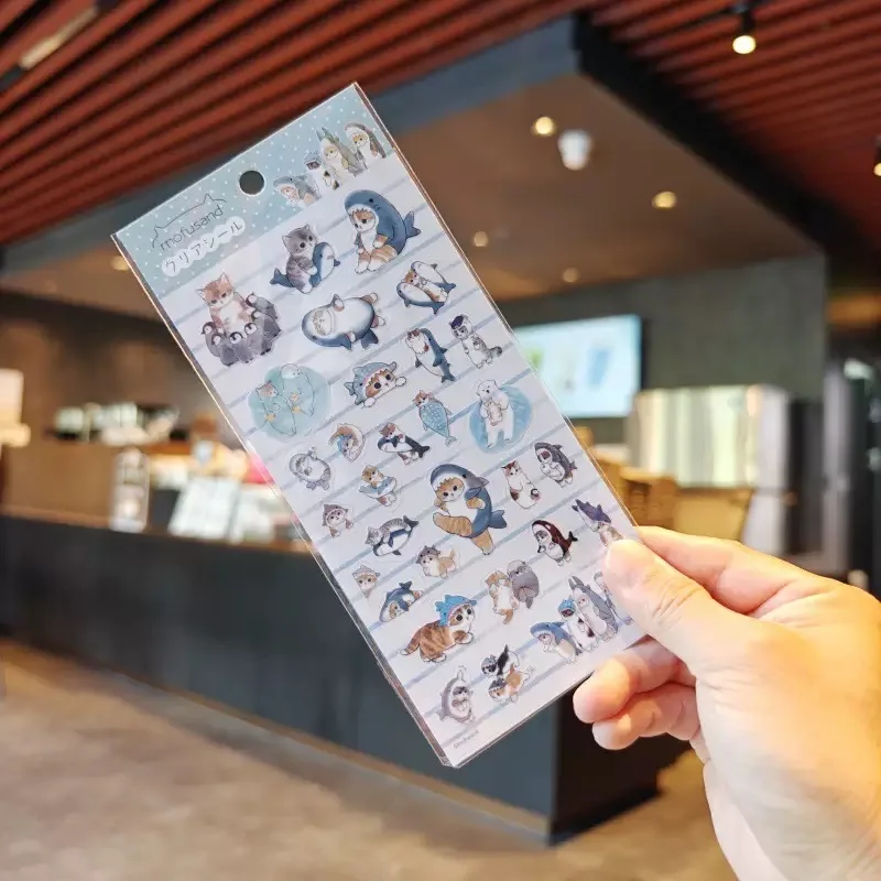 جديد Kawaii mofusand الكتابة على الجدران ملصقات طالب ملصق مضاد للمياه اللعب كاميرا الأمتعة سكيت DIY الديكور الهدايا بالجملة #1