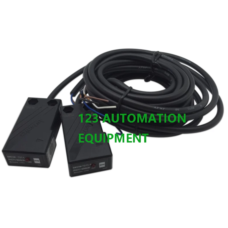 Authentic New Autonics BMS5M-TDT BMS5M-TDT-P Side Sensing Photoelectric Sensors Switch Through-Beam
