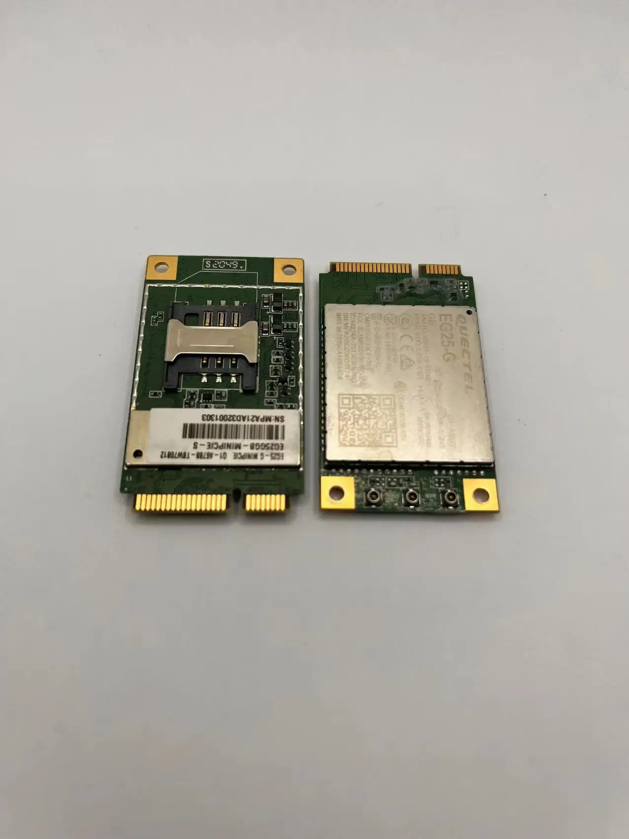 1pcs Mobile 4G Module EG25-G EC25-A GNSS Positioning PCIE with Card Holder Global Coverage