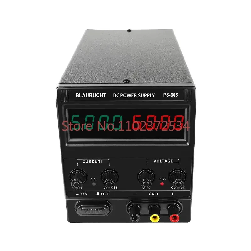 PS605 60V 5A Laboratory DC Switching Pour Display Digital Adjustable Switching 60V 5A DC Variable Laboratory Bench Power Supply