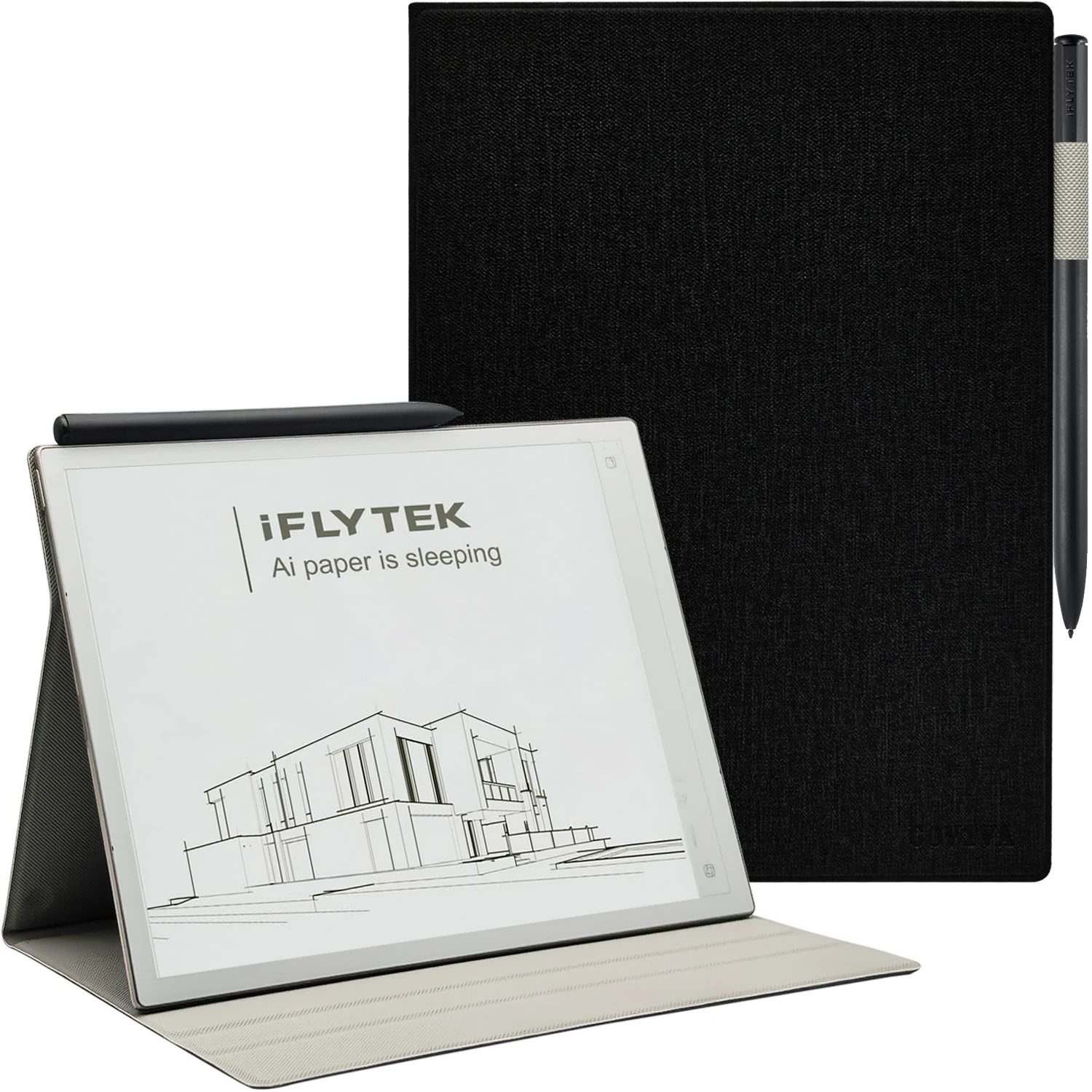 �y�Z�[�����z10.65�C���` iFLYTEK AINOTE 2�p���C�X�^���h�t�H���I�P�[�X �����^PU���U�[�J�o�[�A�����y���z���_�[�A�����X���[�v/�E�F�C�N�@�\�t��