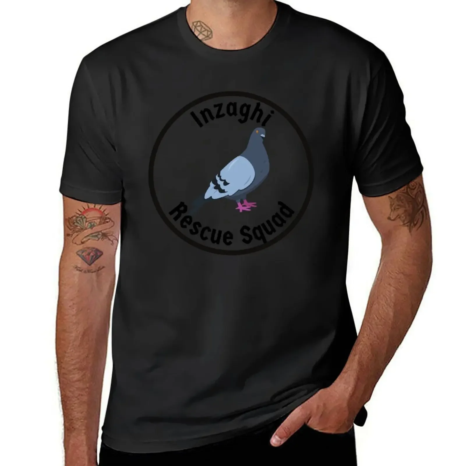 Vincenzo Inzaghi Rescue Squad KDrama Pigeon ??? T-Shirt summer tops custom shirt quick-drying mens shirts graphic tee