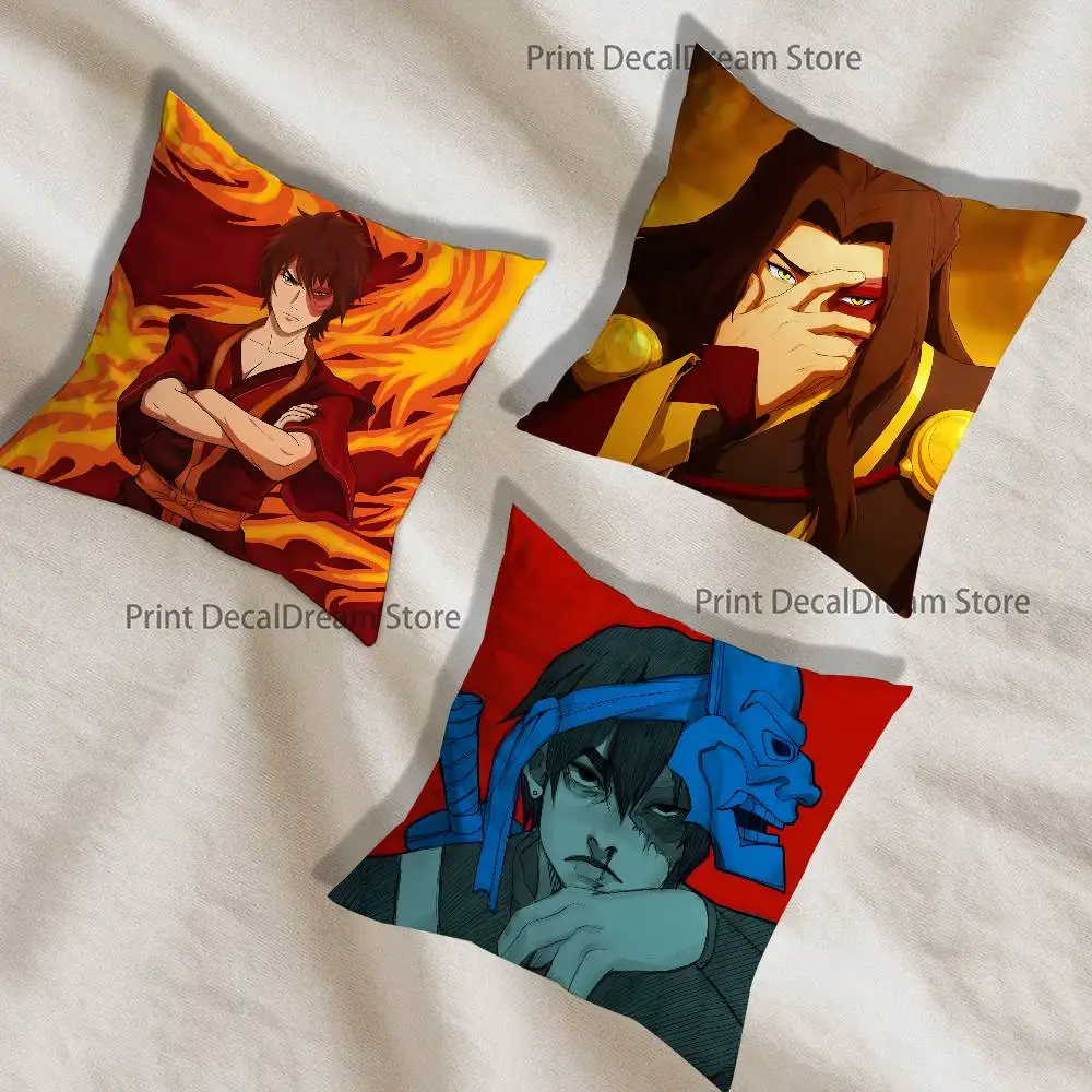 Cartoon Z-Zuko Pillow Case Ultra Soft Skin Friendly Fabric Cloud Like Comfort & Concealed Zipper
