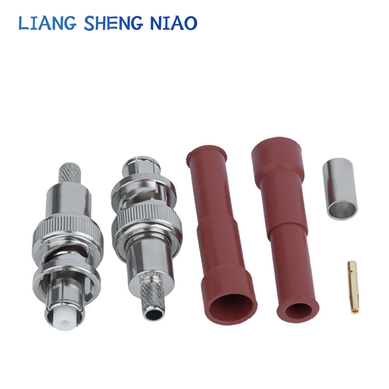 Il connettore coassiale Rf con connettore ad alta tensione Shv-J-3 Bnc5000V è adatto per Rg142/-3/Rg58