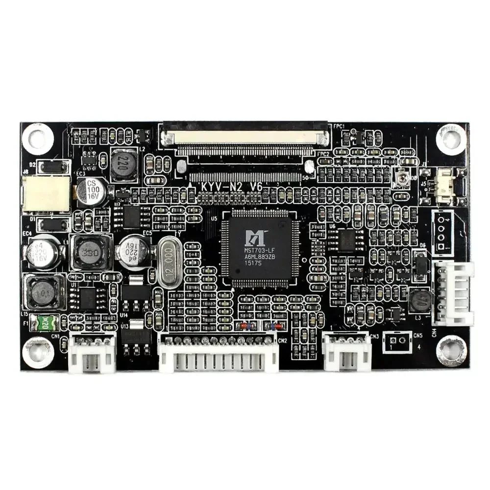 Goede VGA, AV LCD Controller Board 6.2 inch 800x480 Tft LCD HSD062IDW1 Touch Panel Scherm