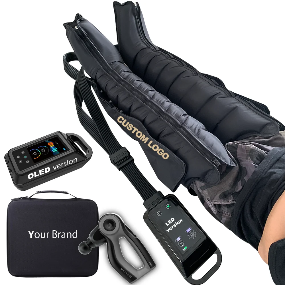 Leg mass-ager air therapy system recovery boots compression compressible limb therapy system