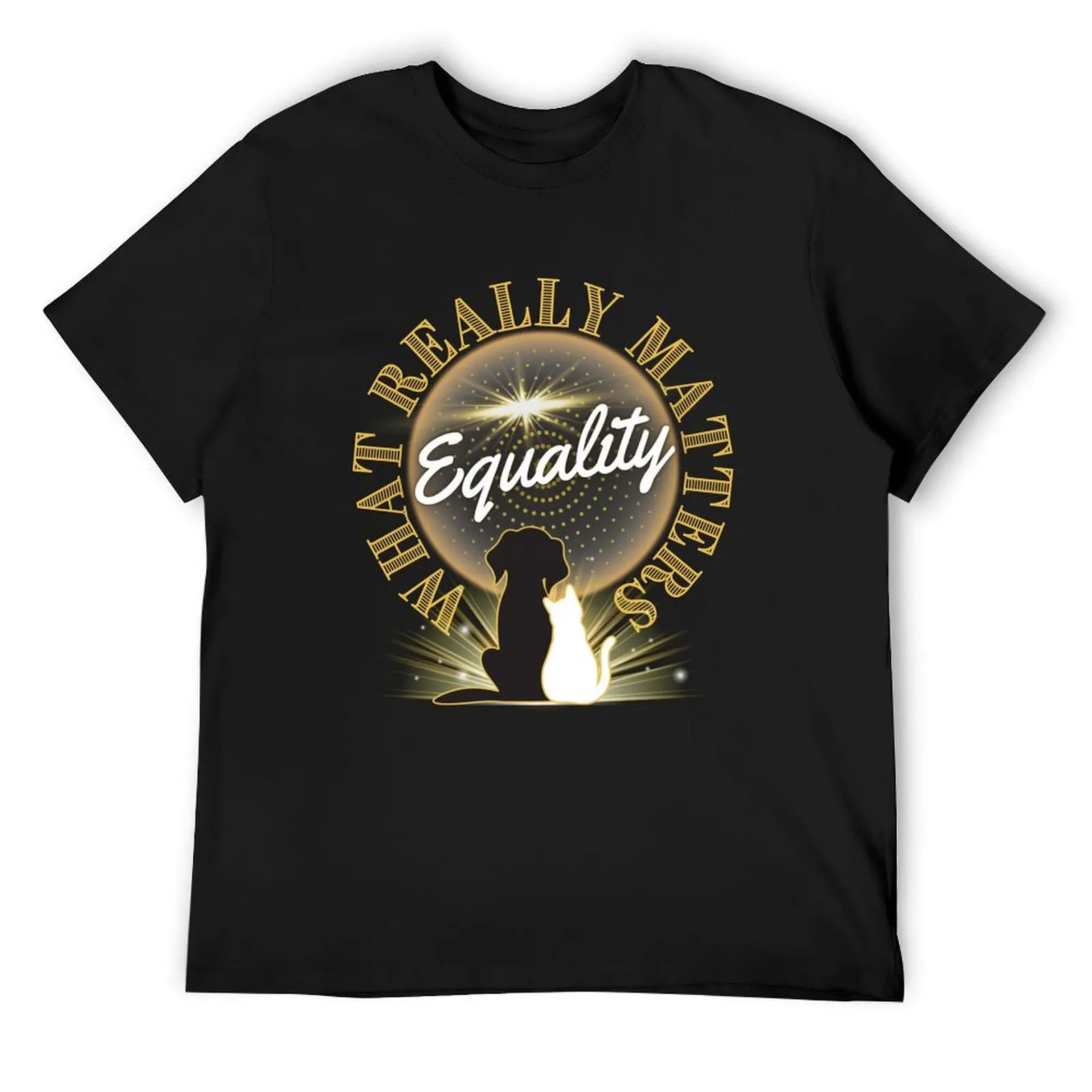 

What Really Matters T-Shirt custom shirt cotton graphic tees quick drying cute tops men t shirt