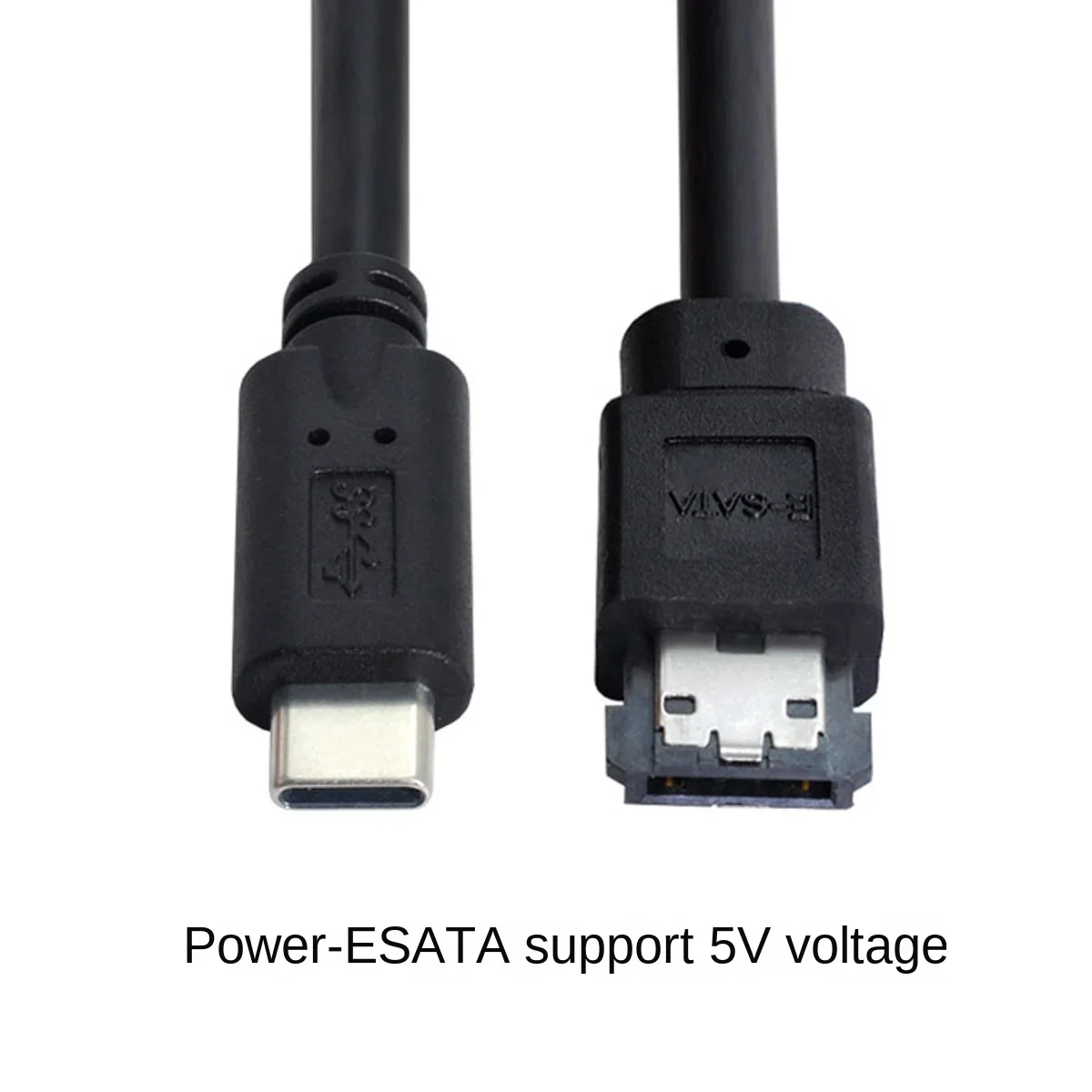 Convertitore da tipo C a ESATA alimentato da USB-C 3.0 a cavo di alimentazione ESATA Easy Drive