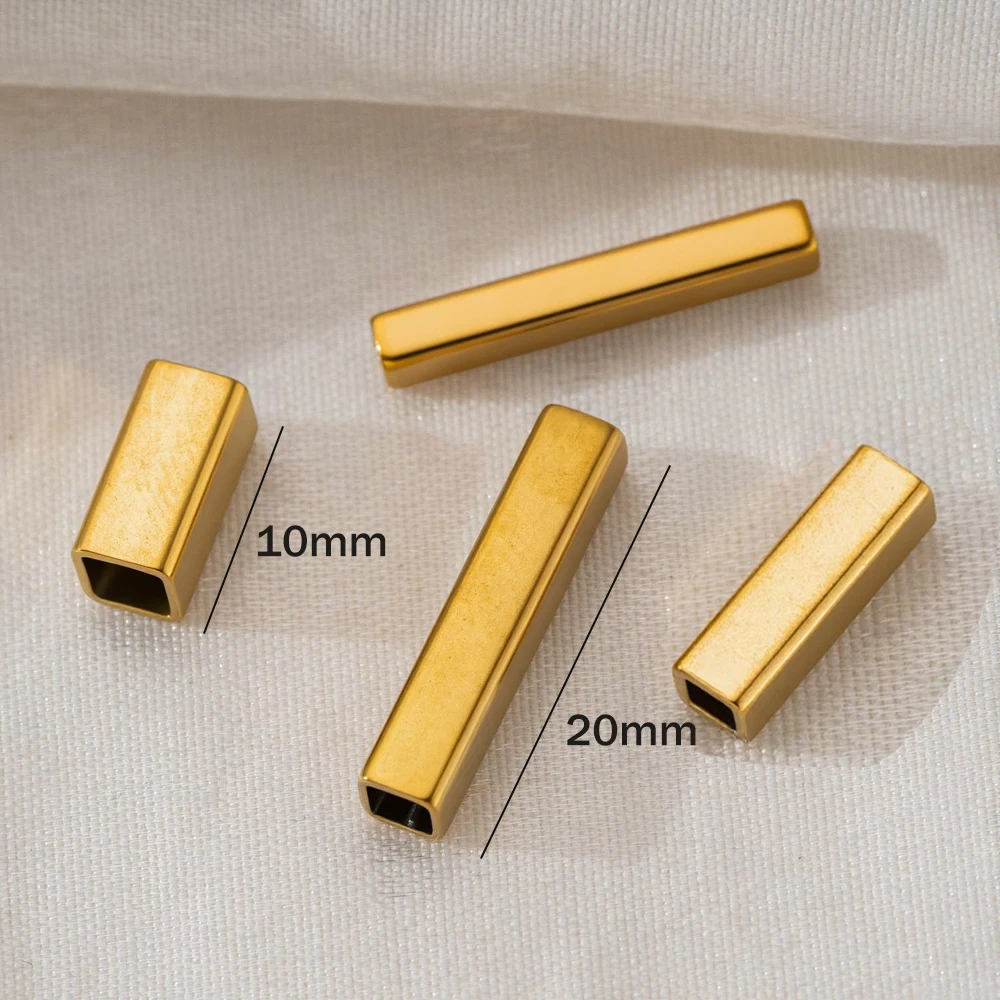 10pcs Stainless Steel Square L - Jewelry Making Youtube 评论和价格