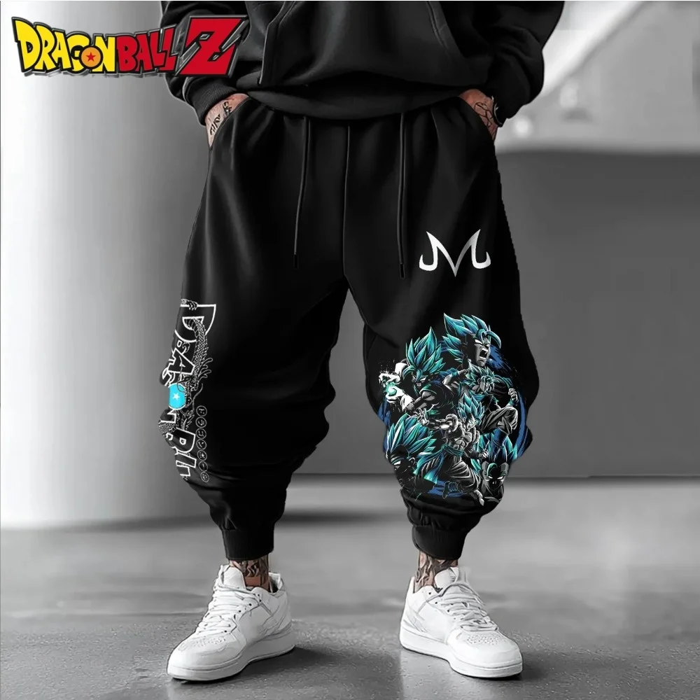 

Dragon Ball Men and Women Sports Pants Trousers Son Goku Japanese Anime Spring and Autumn Retro Cotton Y2k Jogger Pants Unisex
