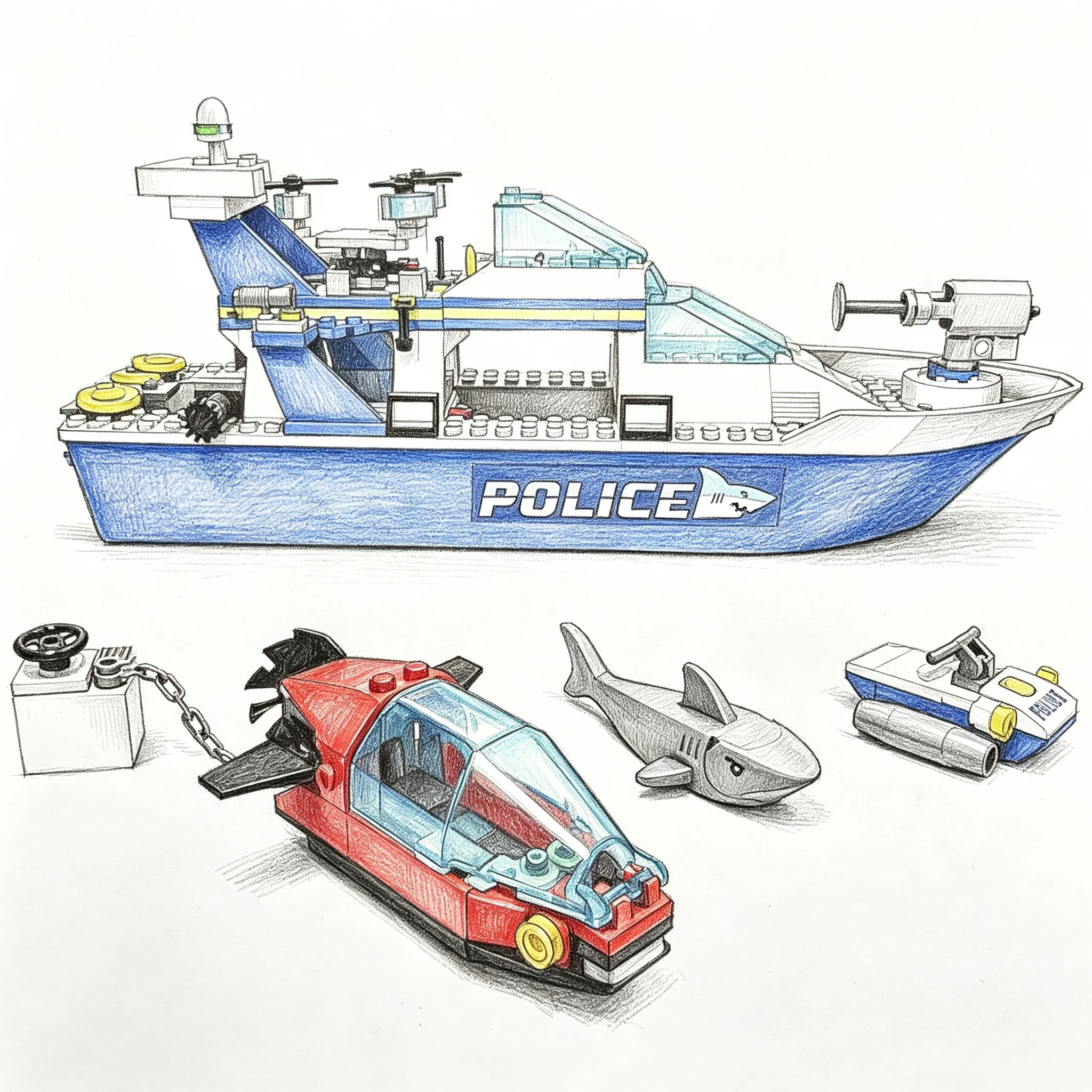 City-Serie Bausteine: Polizei- – Lego Set Creator Bewertung und Preis