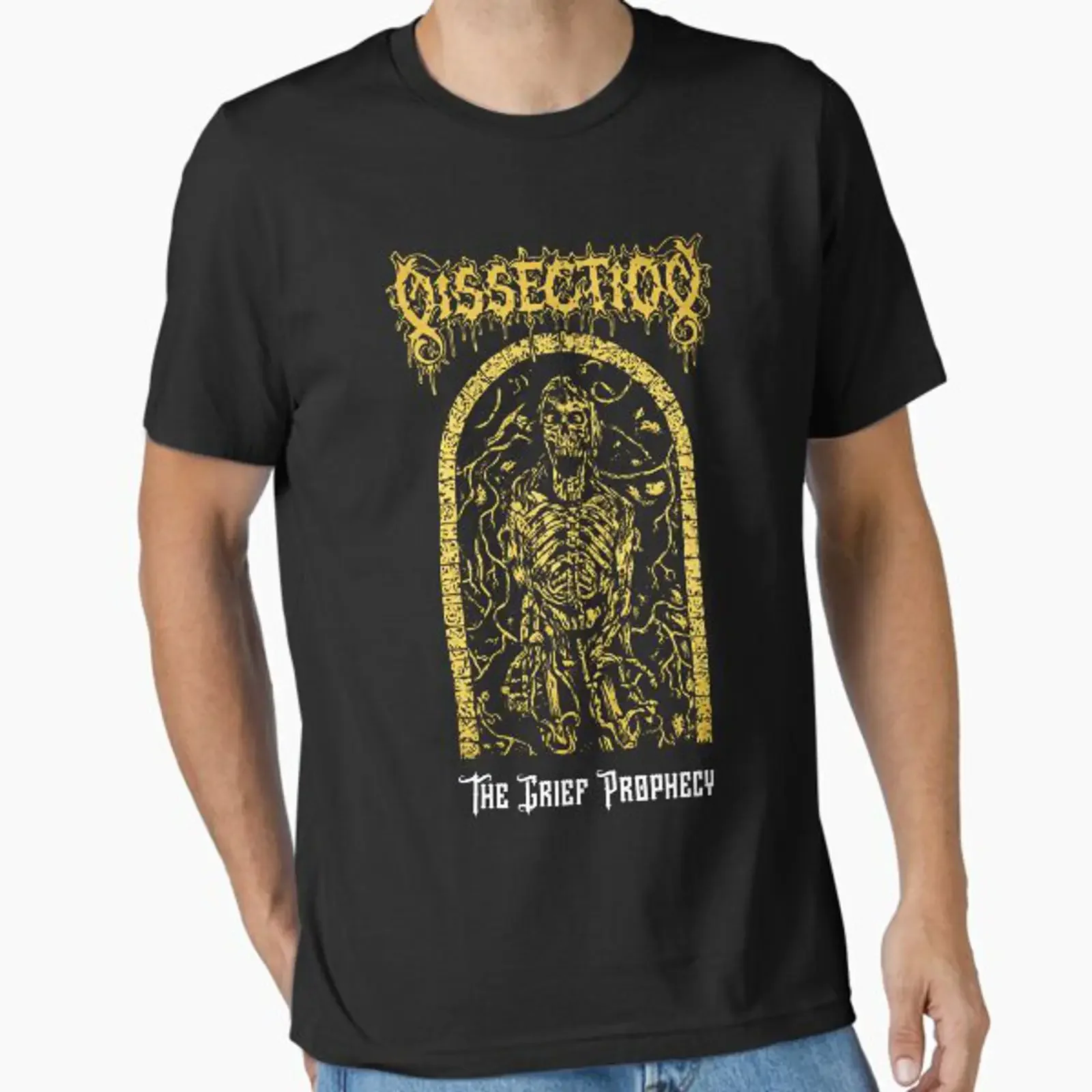 Dissection The Grief Prophecy Demo High Resolution Swedish black metal Essential T Shirt vintage Washed Casual Unisex