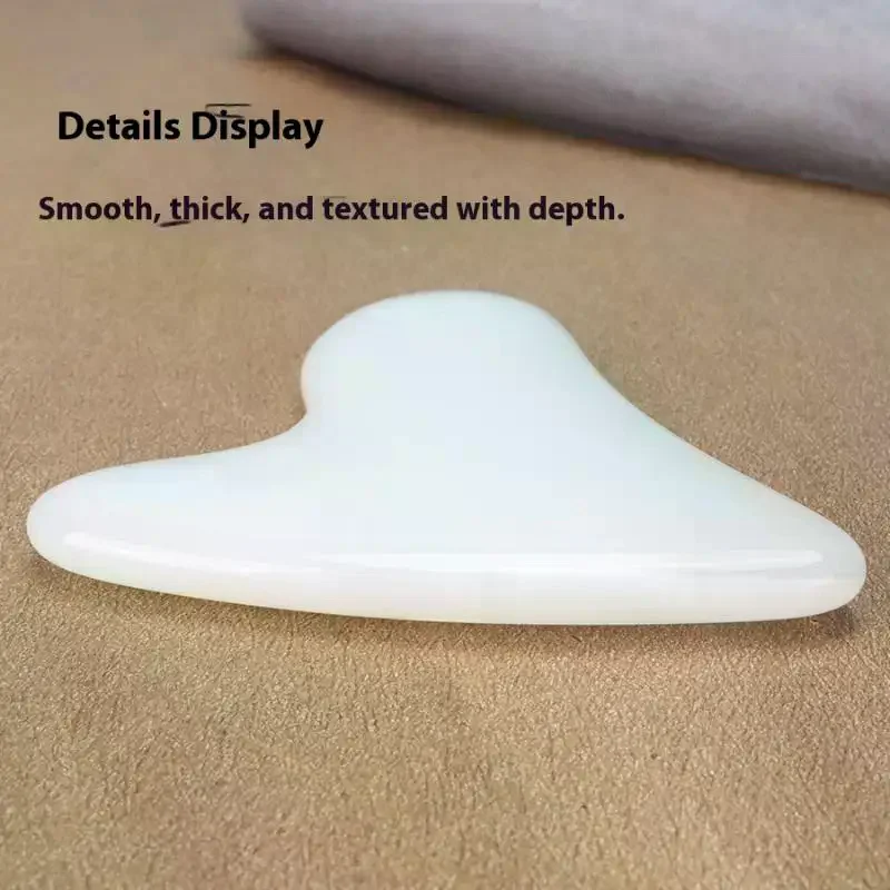 

High Silicon Glass Gua Sha Board Facial Scraper Plate Lift Massage For Face Body Neck Leg Skin Care Beauty Health Massager