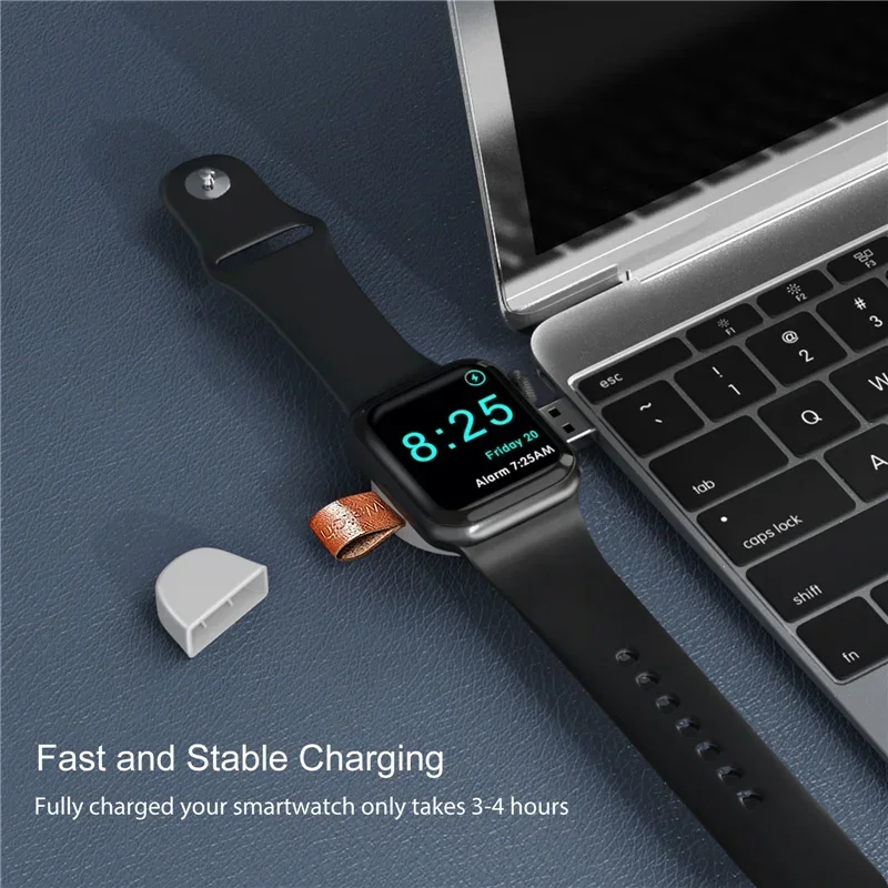 Watch Fast Magnetic Wireless Charger for Apple Watch Series IWatch 9 8 7 6 5 SE Ultra Dock Adapter USB Portable Charging Station