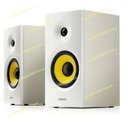 M-58 EDIFIER R1080BT Multimedia Desktop Computer Subwoofer BT 5.0 Wooden Active Speaker 100-240V 50/60Hz 25W