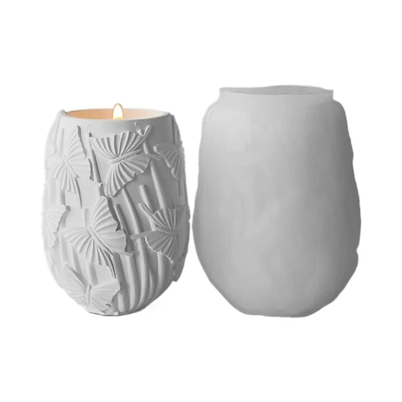 

Гибкая силиконовая щетка Контейнер персонализированный держатель свечей