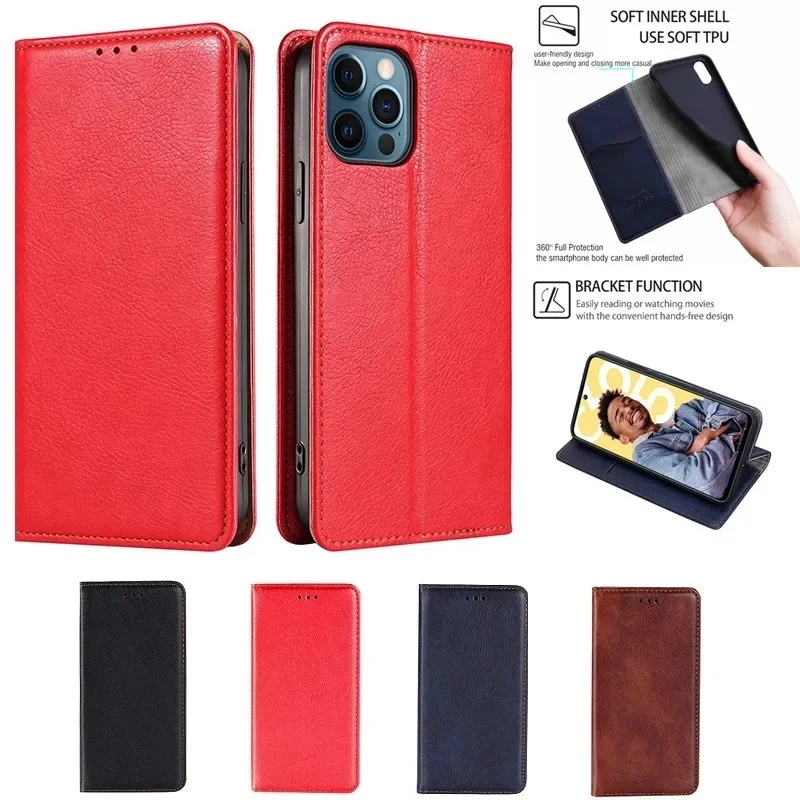 Capa de couro, Capa celular para Gigaset GS5 Pro, Etui original