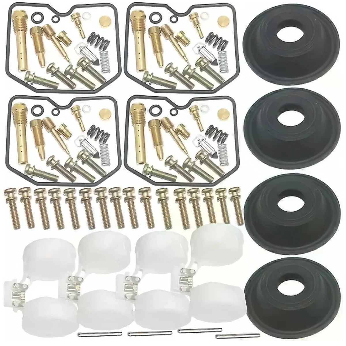 Carburetor Repair Kit For ZX1100 1995-1997 1100 GPZ1100 Motorcycle Fuel Overhaul Parts