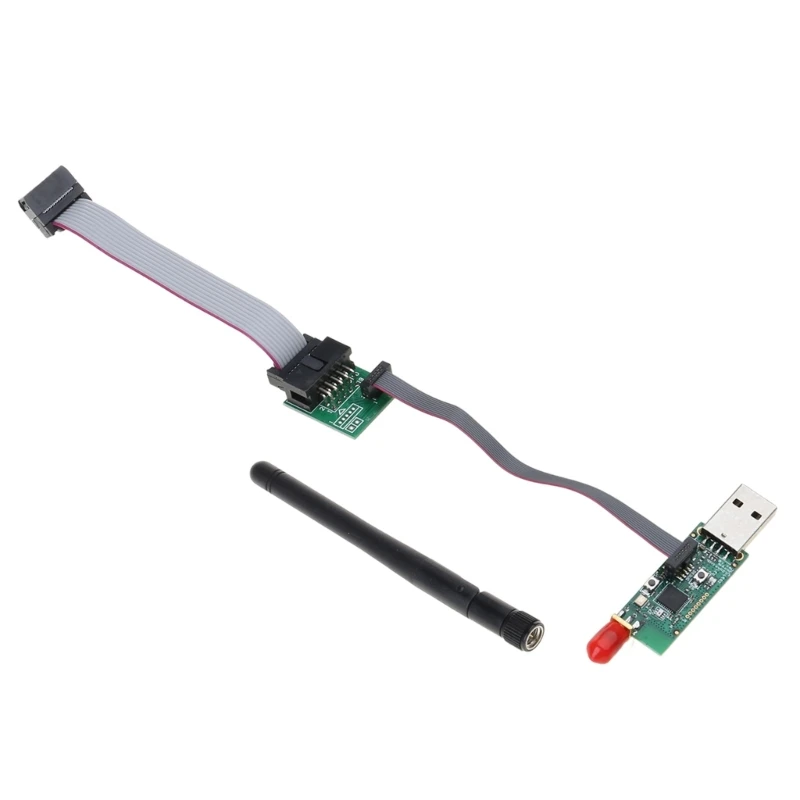 USB Programmer CC2531 Board With Burn-In Clip Debugger Bluetoothcompatible Zigbee Programmer with Programming Cable