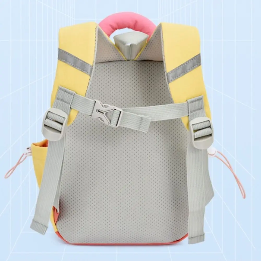 Oxford Cloth Backpack Cartoon Design Dinosaur Tail Mini Rucksack Lightweight Wear Resistant Children Shoulder Bag Outdoor Trips
