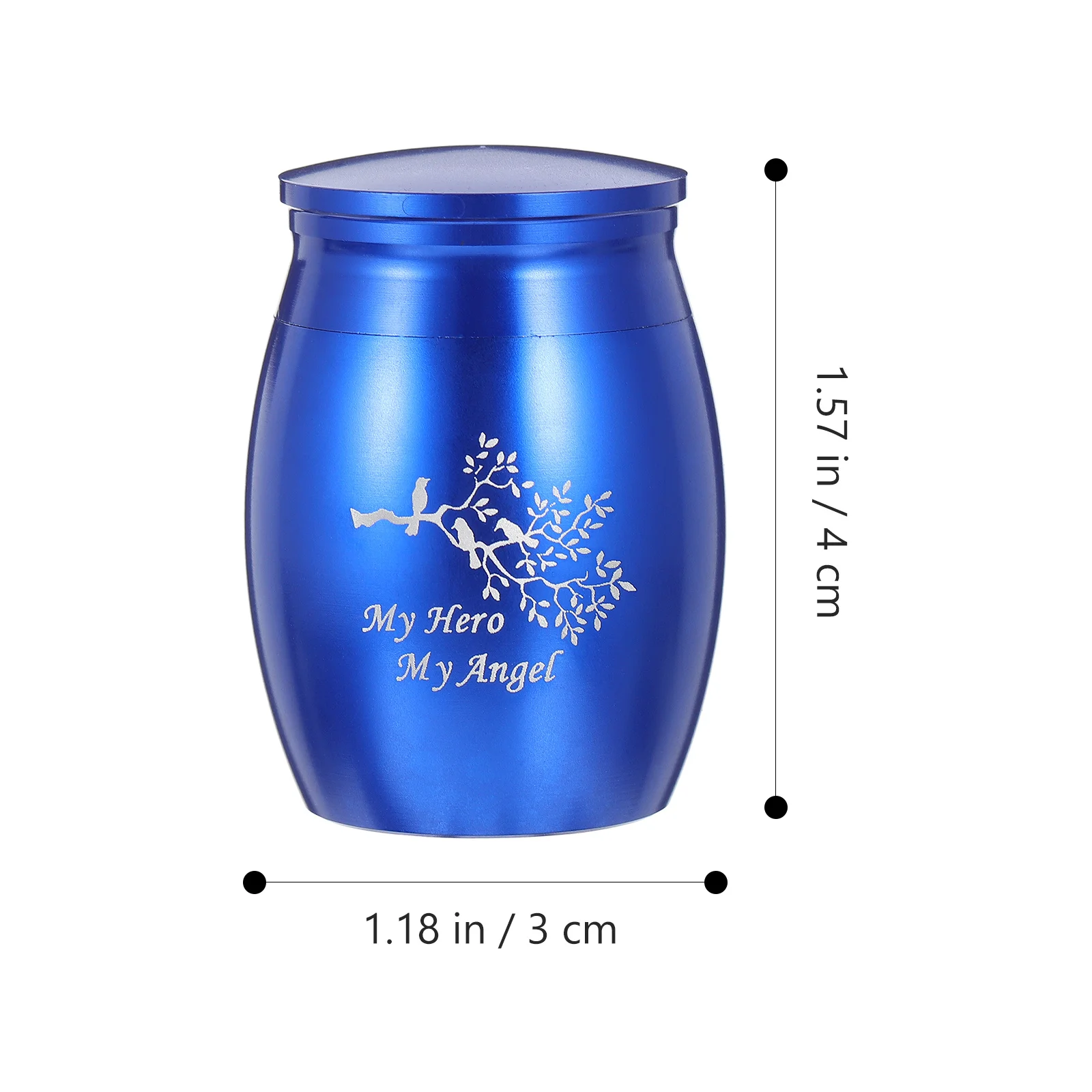 Pet Ash Container Urn for Pets Ashes Storage Sealing Bottle Indoor Outdoor Decoration Long-Lasting Finish