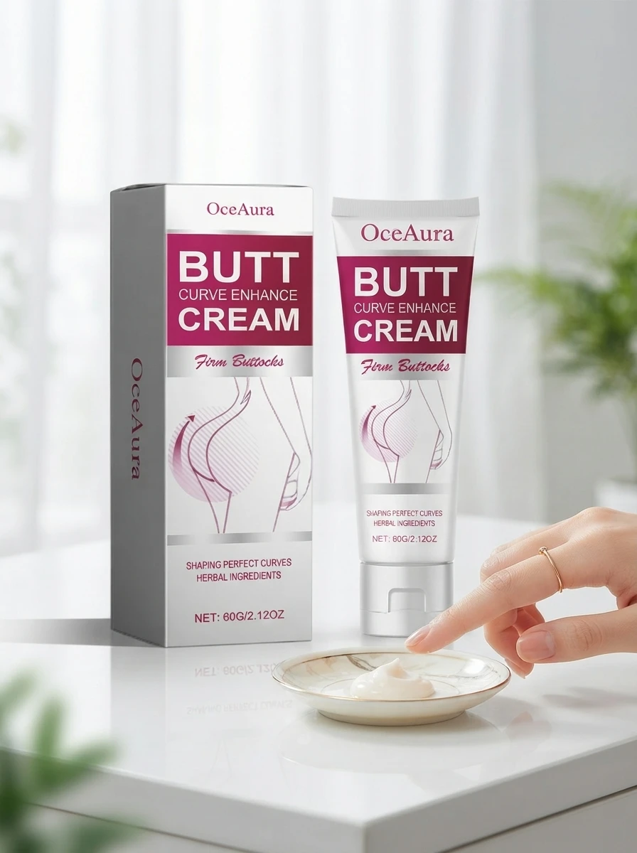 OceAura Buttock Care Cream for daily buttock care massages the skin to show body curves butt lifting and butt protecting cream