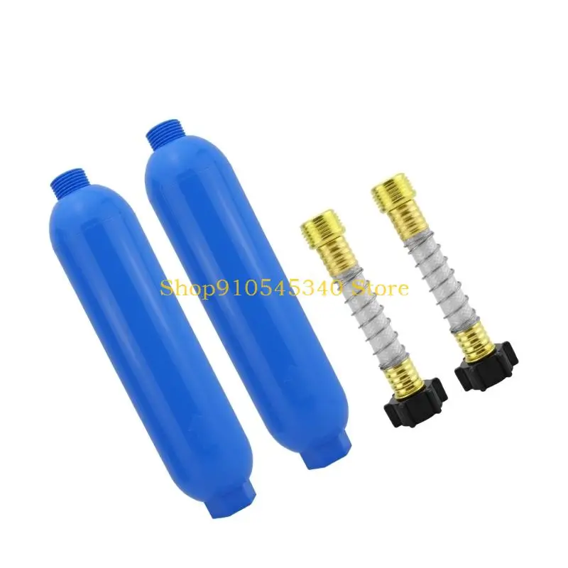 U2JA Pool and Spa Water Filter Kit with Hose Guard and Threaded Hose Ends for Trailer, Boat and Garden Lines Support