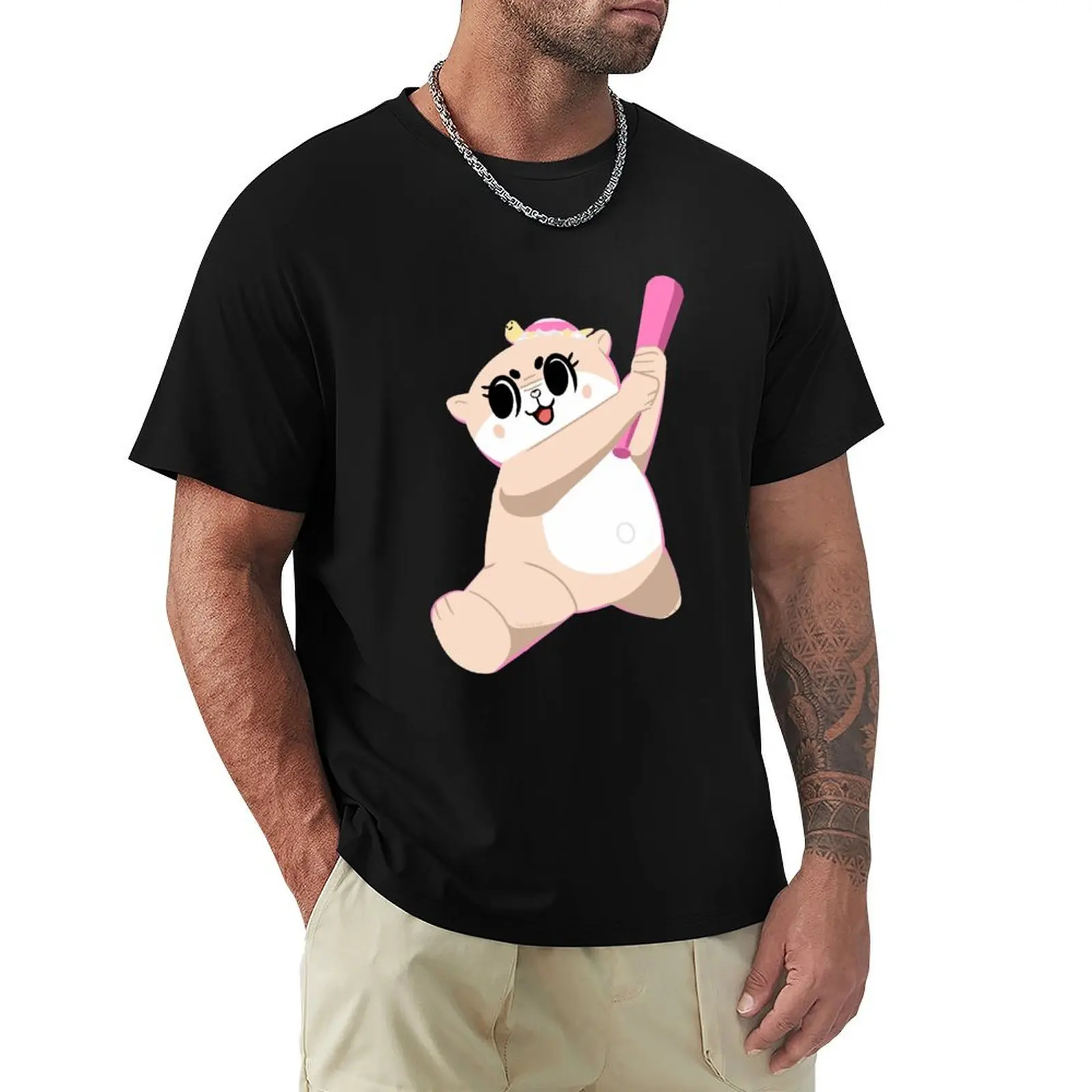 Chiitan T-Shirt Big and Tall Basic Tee Shirt
