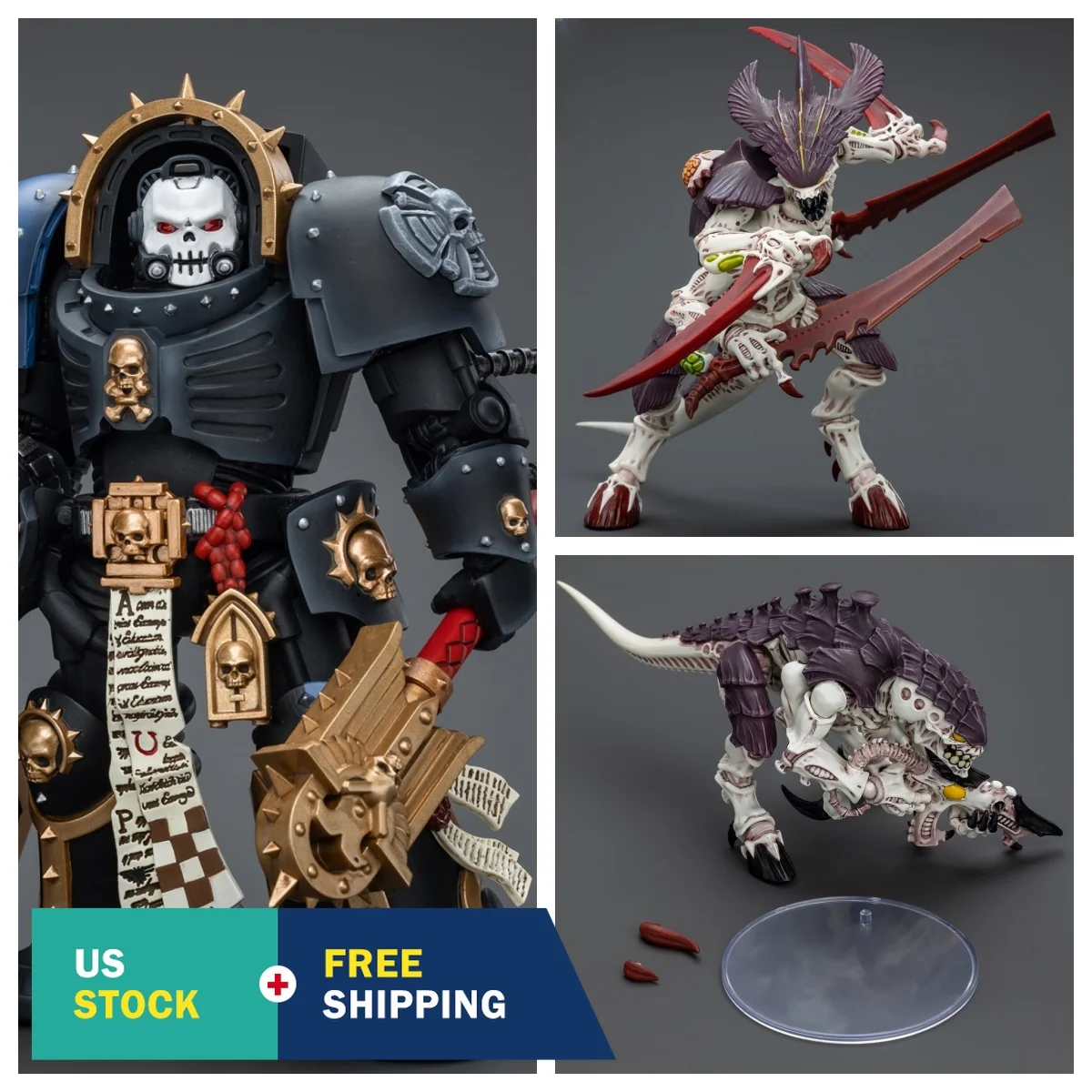 

HIPLAY JOYTOY Ультрамаринский капеллан в броне Терминаторов, Тираниды, Орден Левиафан, Warhammer 40K, фигурка в масштабе 1/18