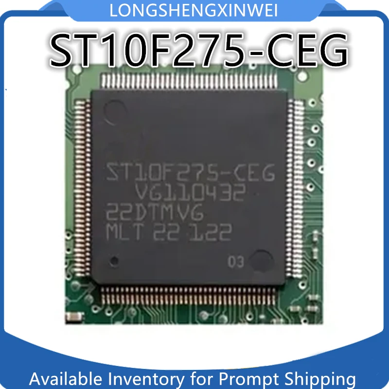 1PCS New Original ST10F275-CEG Thin Body TQFP144 Automotive Computer Board CPU Chip Original ST10F275