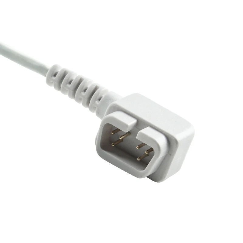 6Pin to 9Pin SpO2 Extension Adapter Cable, Fits 503 Spot 506DXN 518DD 8100