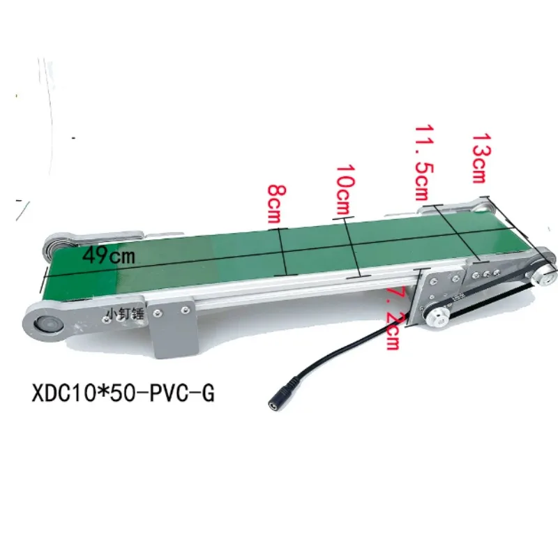 Small Desktop Conveyor Automatic Customization Model Friction Test Electric Speed Regulation