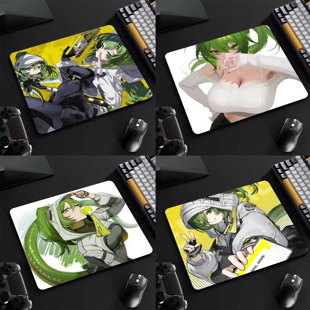 Arknights Endfield Fluorite Mouse Pad Cartoon rubber Small mouse pad desktop computer office keyboard e-sports ROGs game