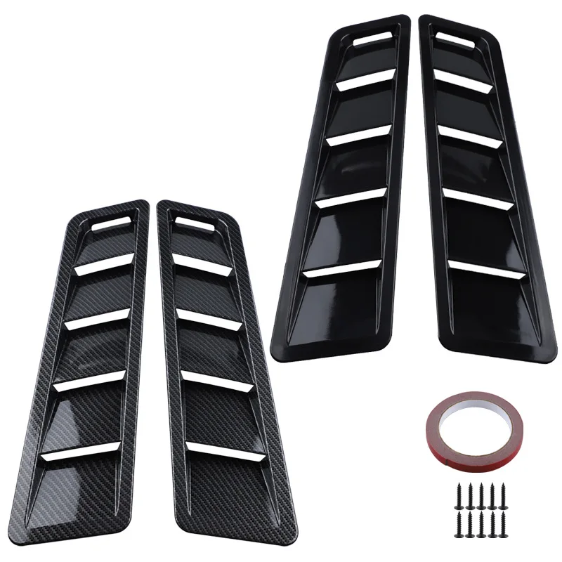 Car modification accessories, hood air intake panel ABS heat dissipation vents, car modification supplies