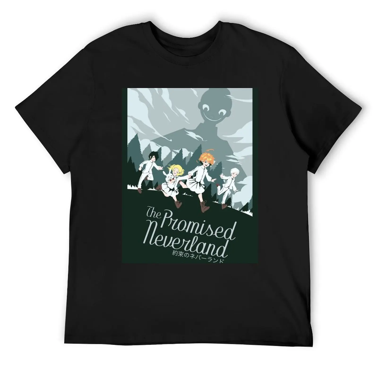 

The Promised Neverland T-Shirt luxury t-shirt anime stuff cotton man t-shirts croswit shirt man men t shirts high quality