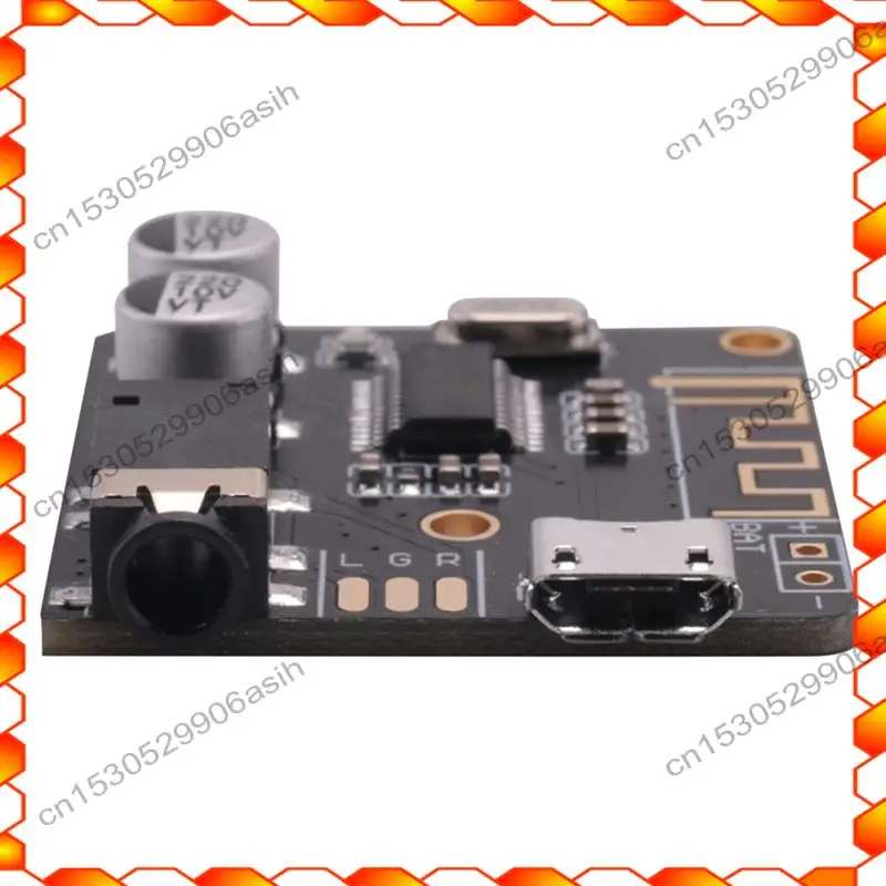 -AT52 BT5.0 オーディオモジュール MP3 Bluetooth オーディオデコーダボードロスレスカースピーカーオーディオアンプボード DIY オーディオレシーバー