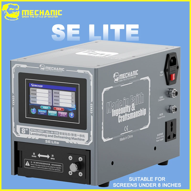 

MECHANIC SE Lite 8 Inch LCD Screen Repair Machine Smart Alignment Bubble Removal Equipment for Flat Curved Mobile Phone Display