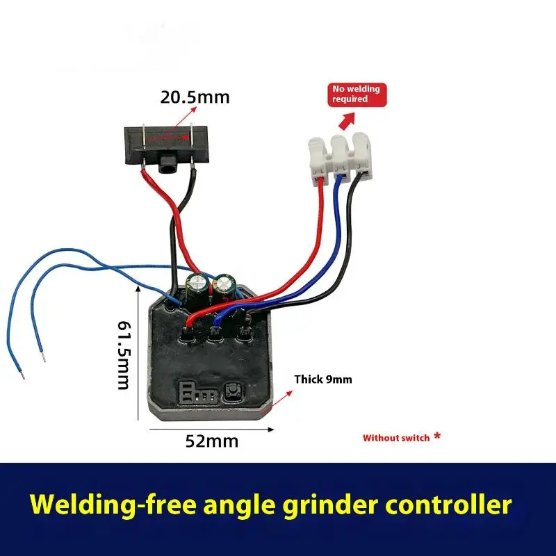 

Brushless Lithium Electric Angle Grinder Controller Board Angle Grinder Driver Board For Dayi Electric Tool Accessories