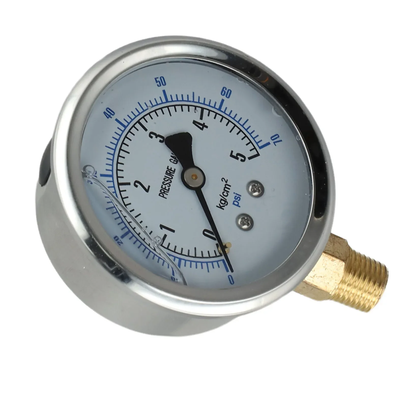 Cobre y acero inoxidable para calibre hidráulico YN60 construido para soportar condiciones duras que proporcionan lecturas precisas