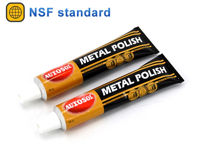 Hochwertige Metallpolitur Rostentferner Abrasive Polierpaste für Edelstahl Effektives Schleifmittel mit Kornstruktur – Detail 3