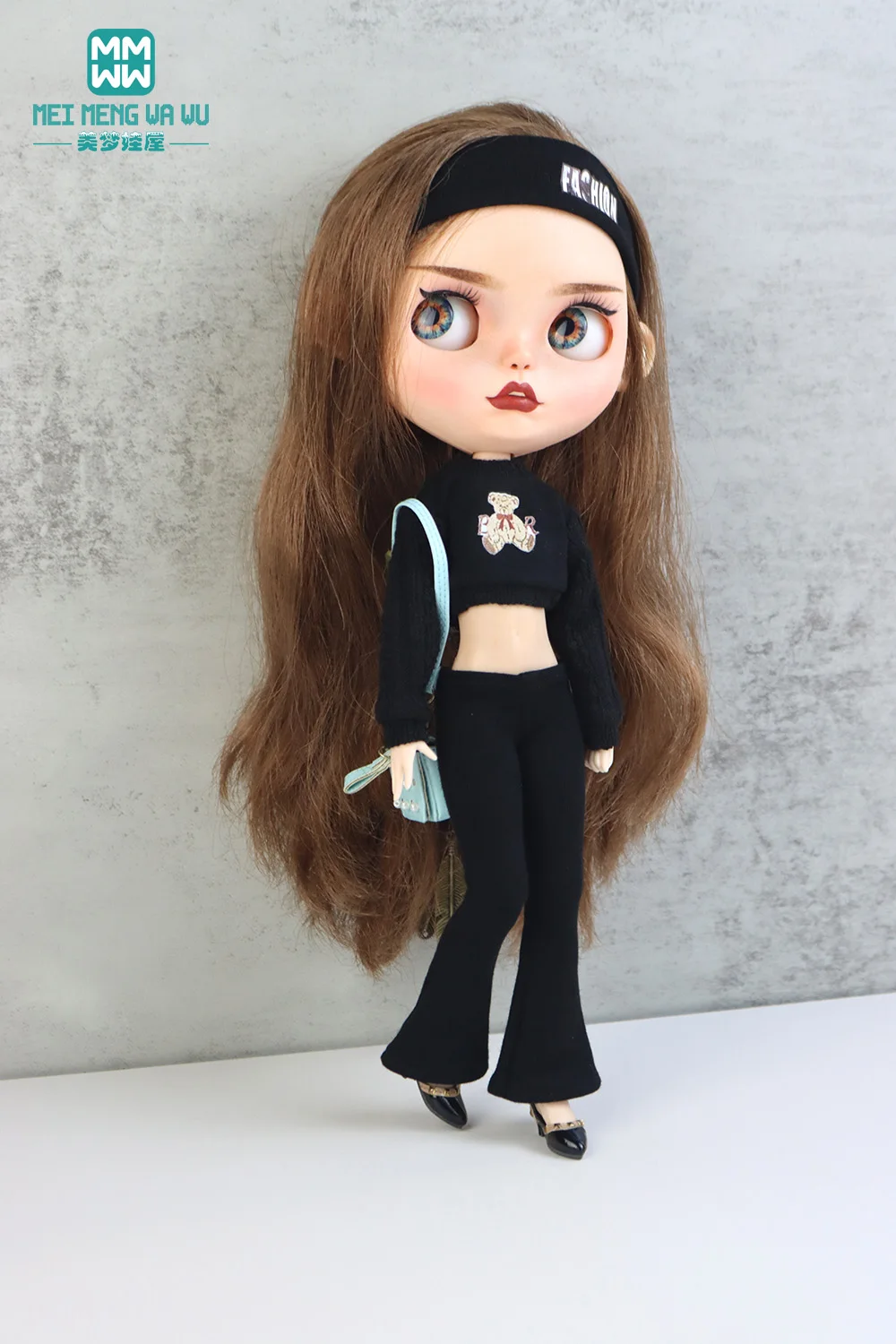 Doll Accessory Blyth Clothes Azone OB23 OB24  fashion sweater, skirt, Bell Bottoms,Flares Girl gifts