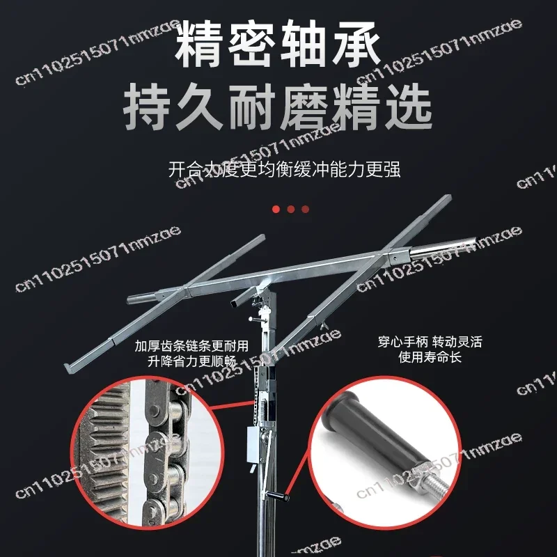 3.0m Drywall Ceiling Lift, Gypsum Board Lifter Bracket, Woodworking Sealing Support Tool