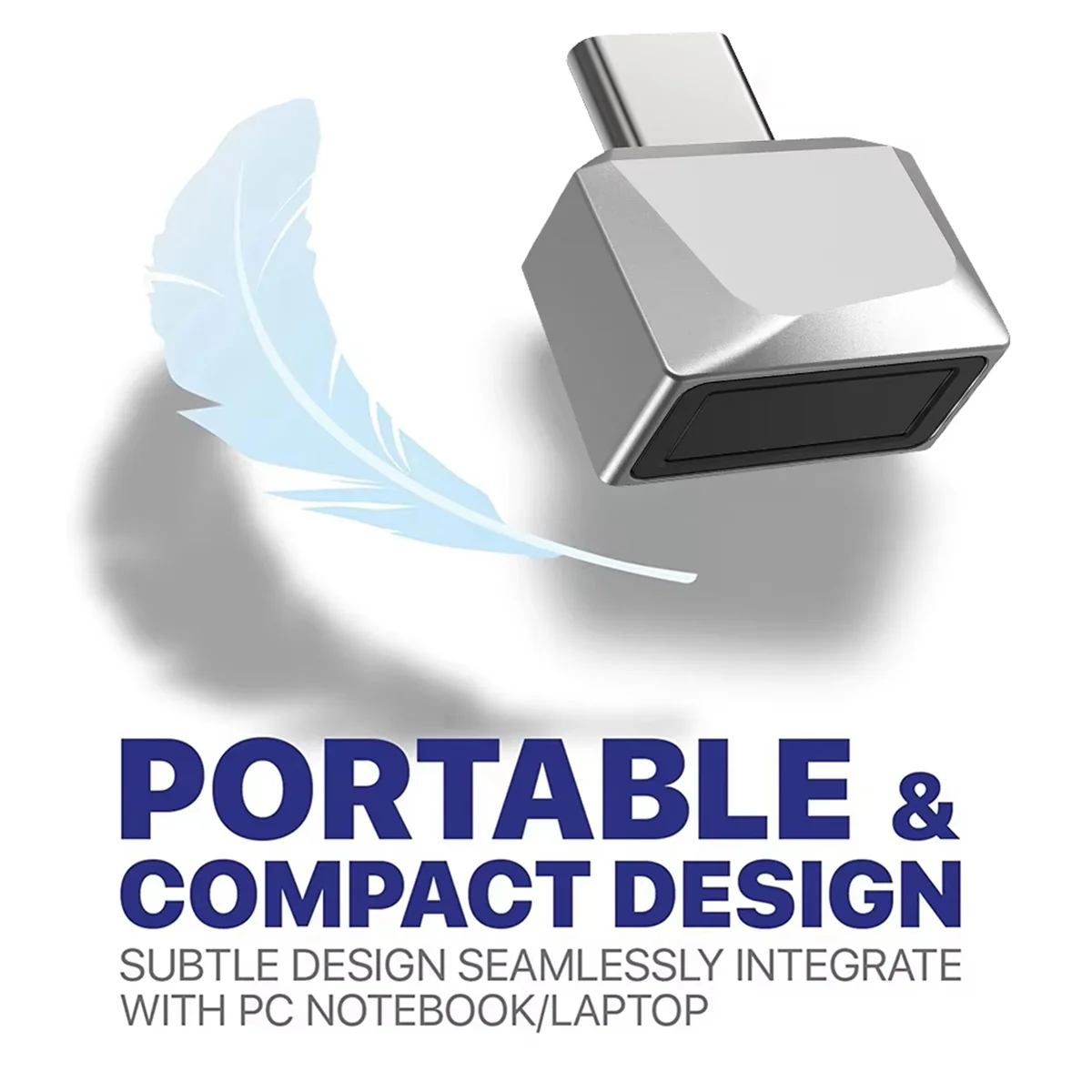 ABLG Computer Fingerprint Login Hello Fingerprint Dongle Unlock Win10/11